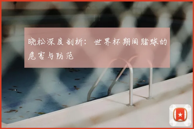 晓松深度剖析：世界杯期间赌球的危害与防范