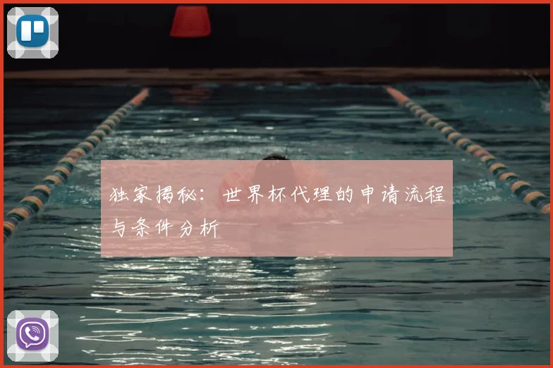 独家揭秘：世界杯代理的申请流程与条件分析